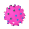 Factory direct sales of dog rubber sound-making small spill ball pet toys, 7CM rubber dog toys, pet supplies Item Picture